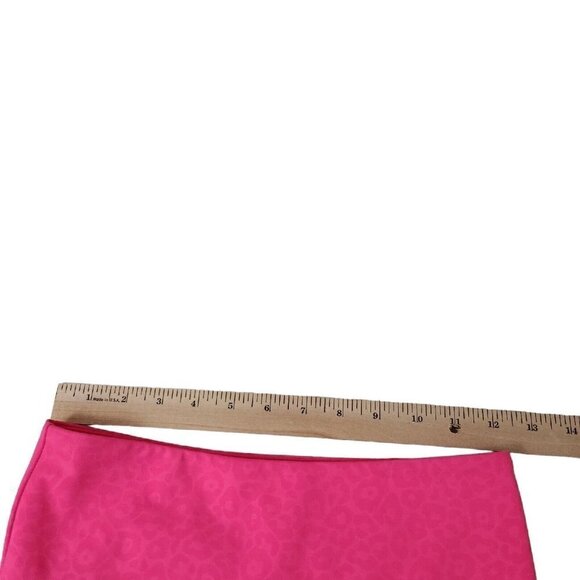 Zyia Active Leggings 4 Pink Leopard Print High-Rise Stretch Gym Athletic - Picture 7 of 9